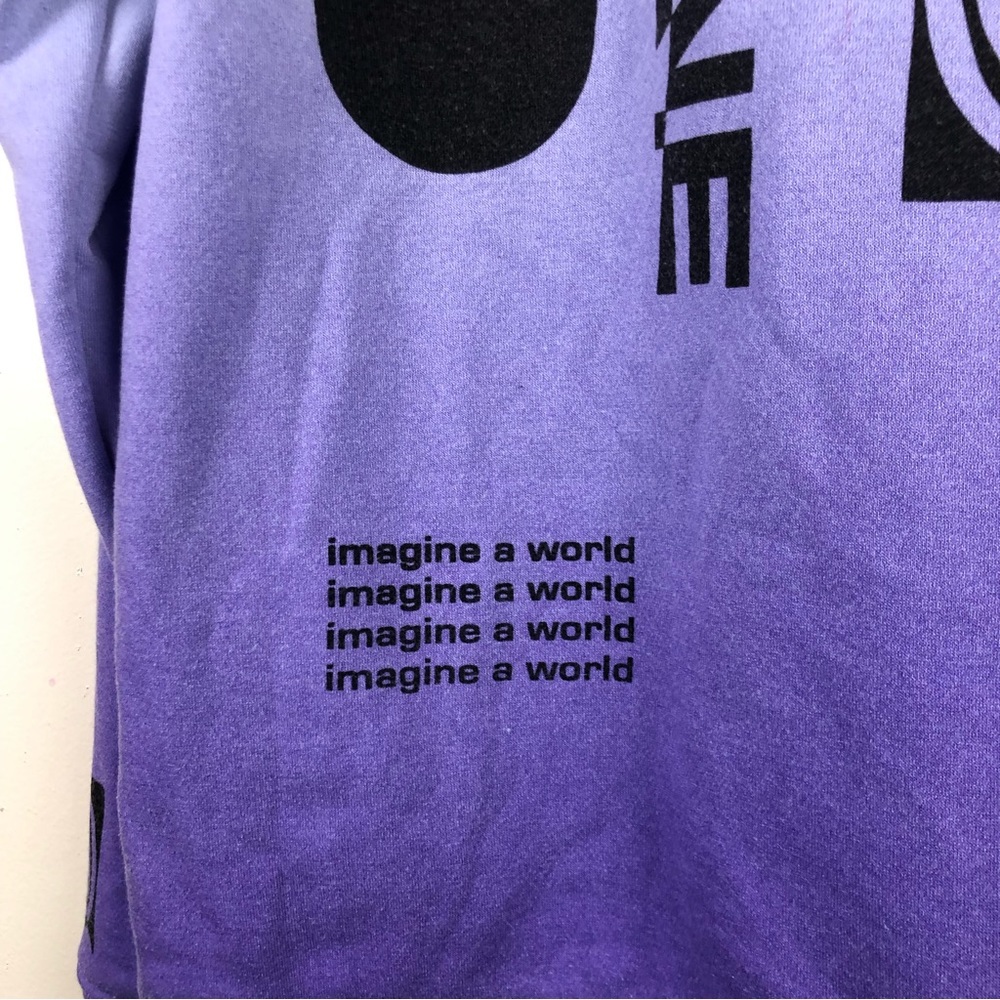 Trippy BKLYN Ombré “Imagine a World” Hoodie - Picture 8 of 11